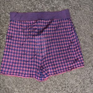 Zara plaid shorts